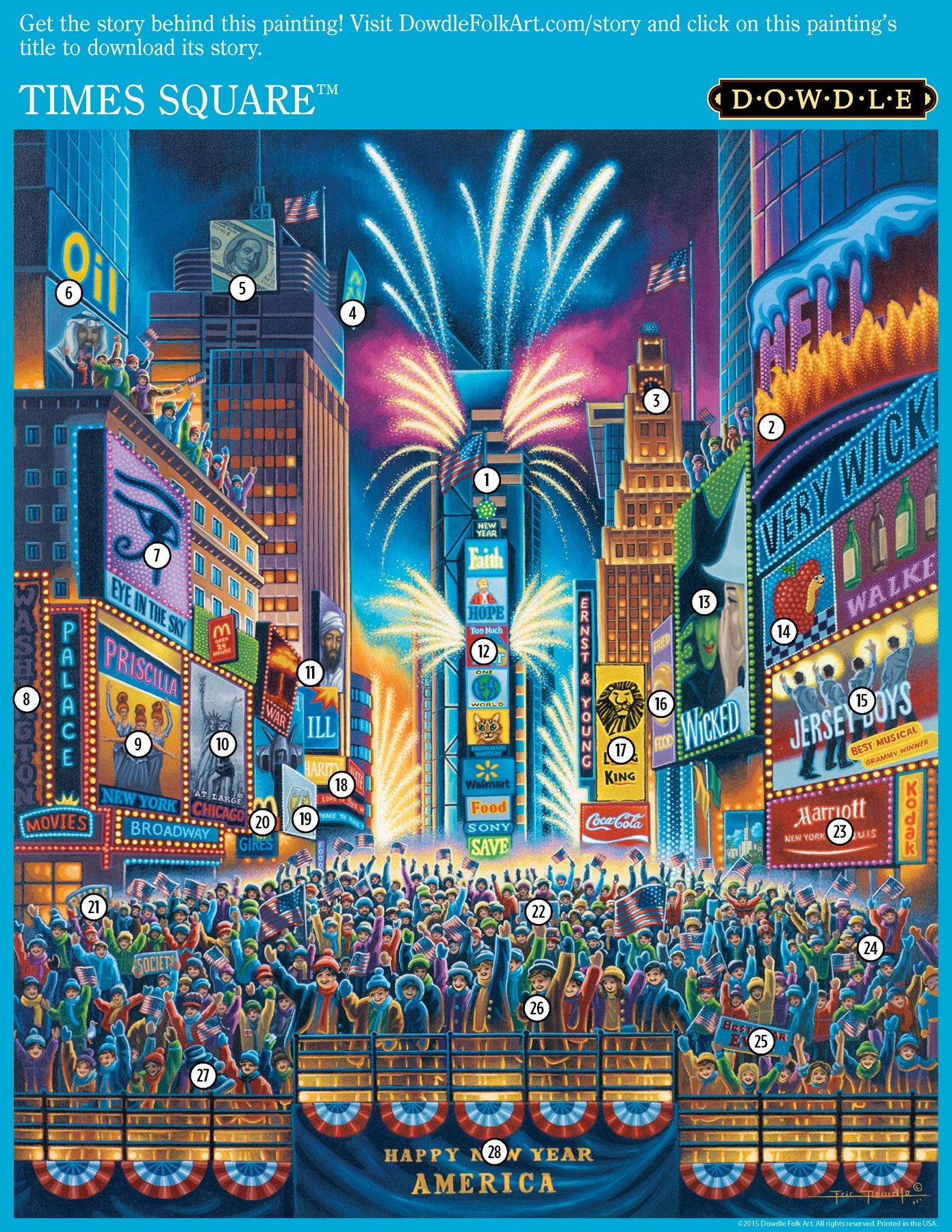 Times Square 1000 Piece Puzzle - Quick Ship - Puzzlicious.com