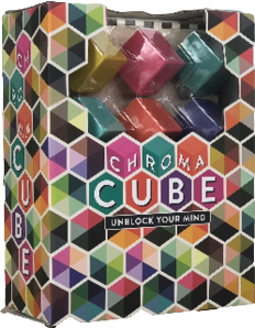 Chroma Cube - A Color-Based Deduction Puzzle - Quick Ship - Puzzlicious.com