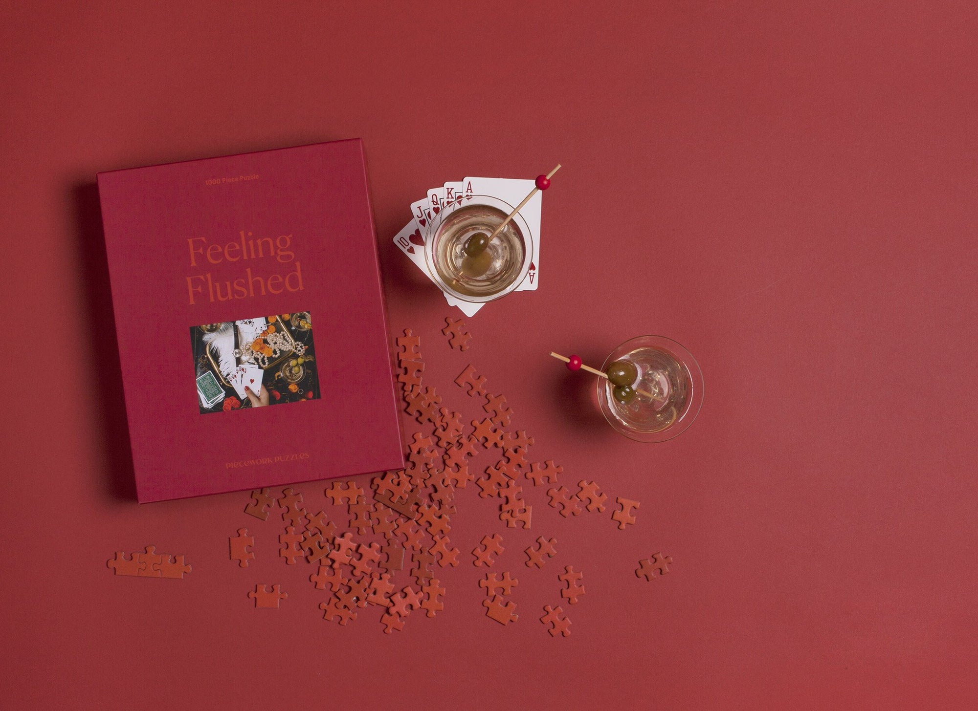 Feeling Flushed 1000 Piece Jigsaw Puzzle - Quick Ship - Puzzlicious.com