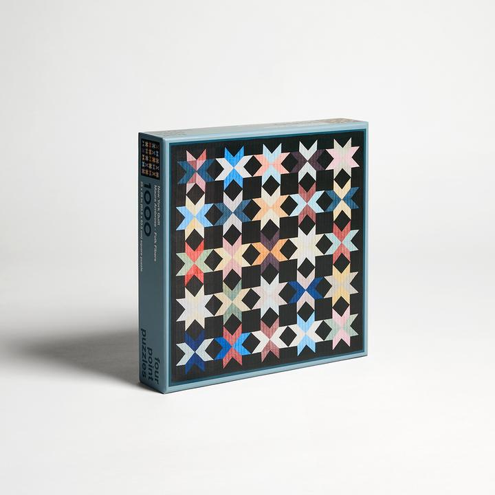 New York Quilt 1000 Piece Puzzle - Quick Ship - Puzzlicious.com
