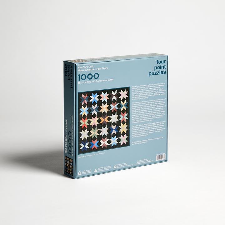 New York Quilt 1000 Piece Puzzle - Quick Ship - Puzzlicious.com