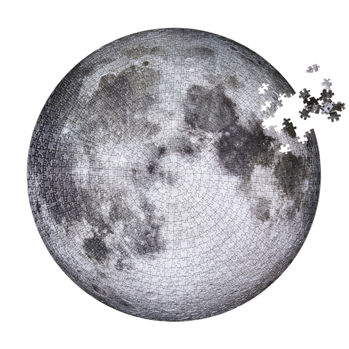 The Moon 1000 Piece Puzzle - Quick Ship - Puzzlicious.com