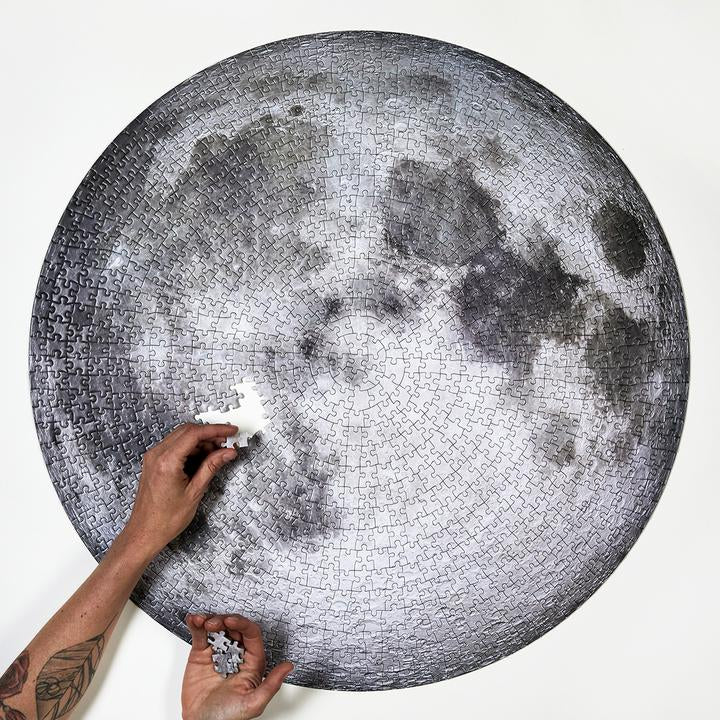 The Moon 1000 Piece Puzzle - Quick Ship - Puzzlicious.com