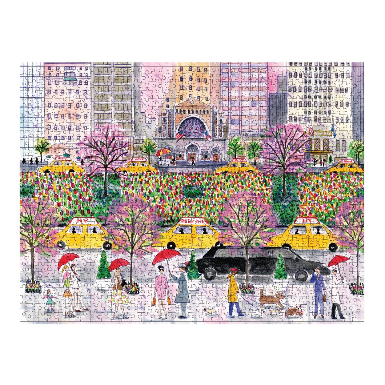 Michael Storrings Spring On Park Avenue 1000 Piece Puzzle - Quick Ship - Puzzlicious.com