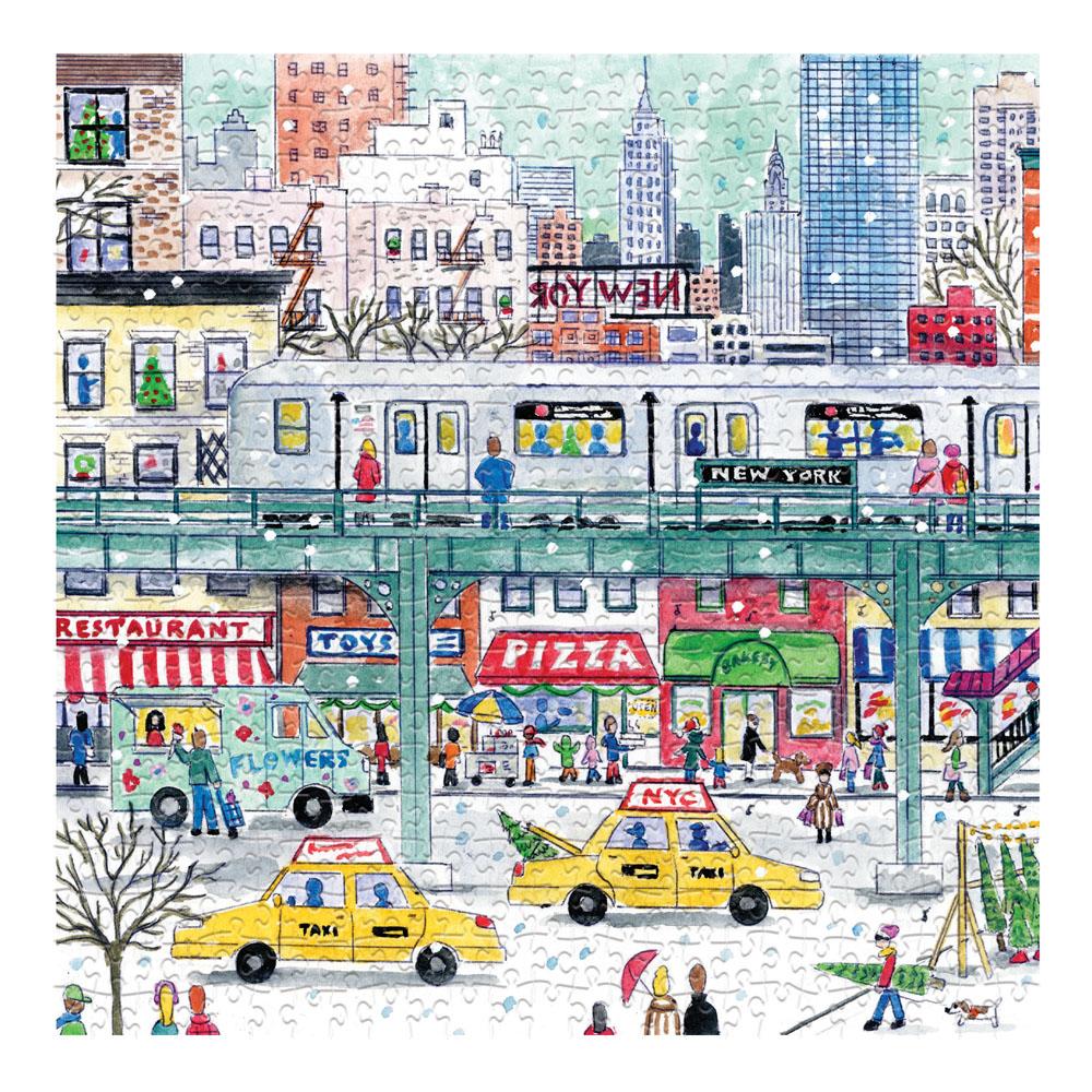 Michael Storrings New York City Subway 500 Piece Puzzle - Quick Ship - Puzzlicious.com