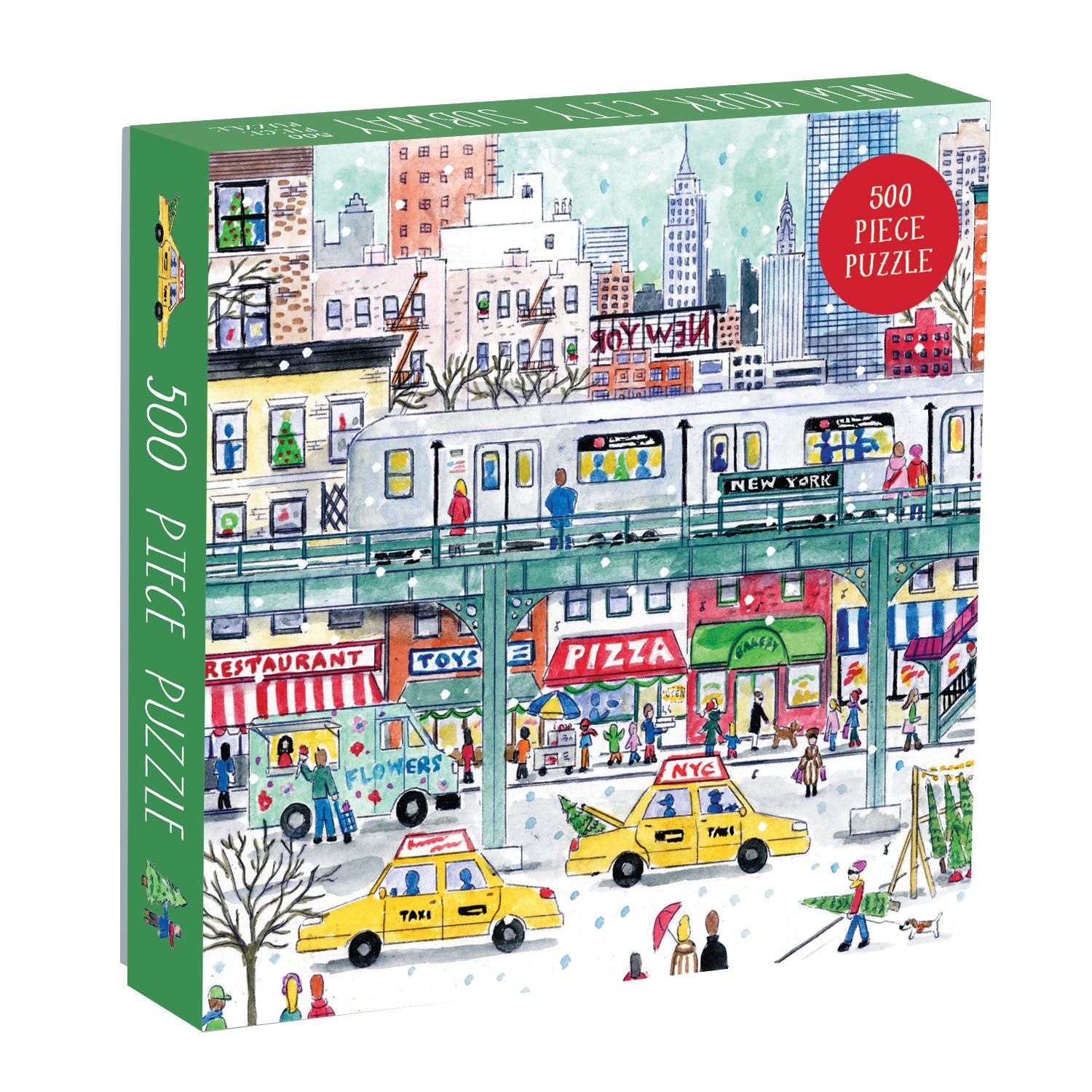 Michael Storrings New York City Subway 500 Piece Puzzle - Quick Ship - Puzzlicious.com