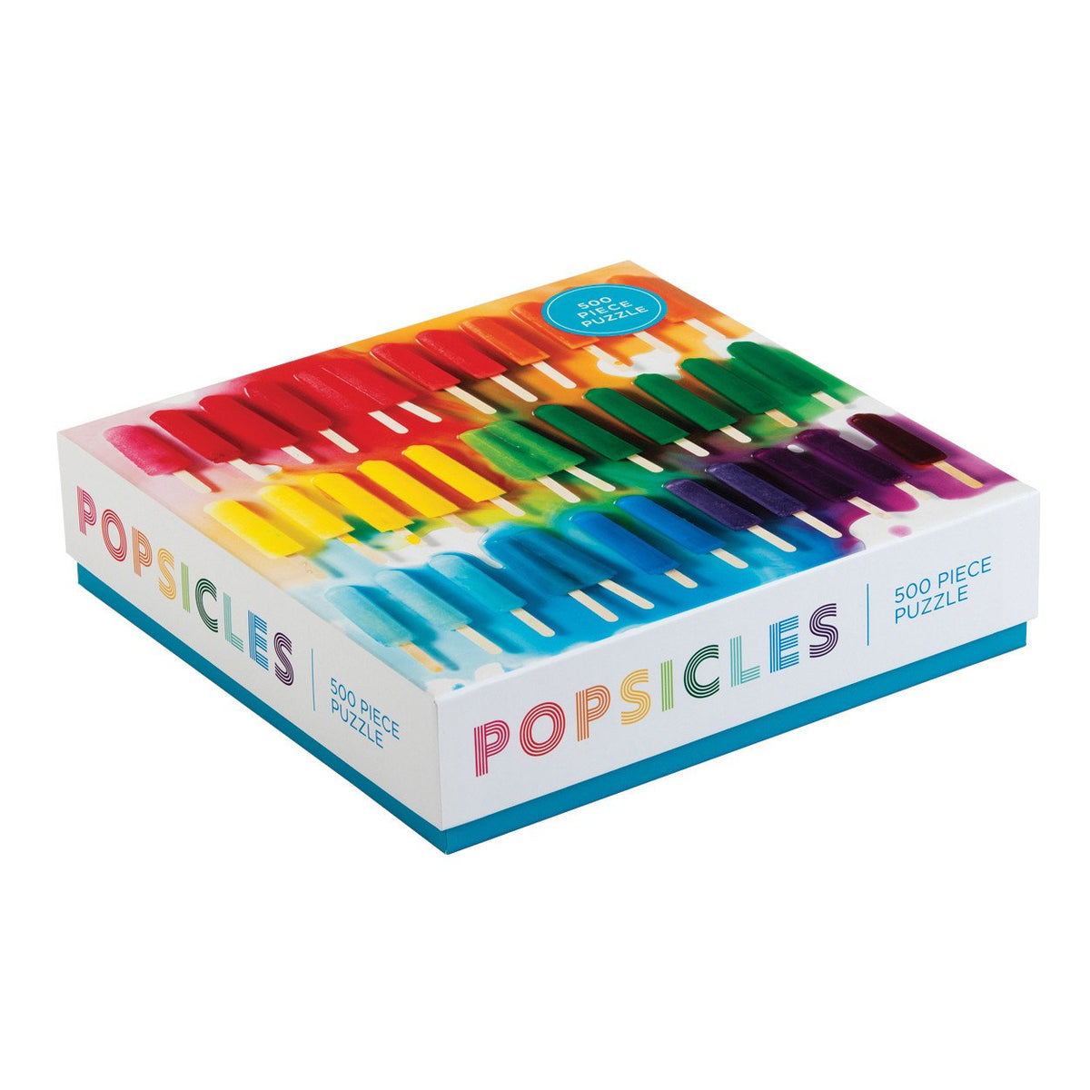 Rainbow Popsicles 500 Piece Puzzle - Quick Ship - Puzzlicious.com
