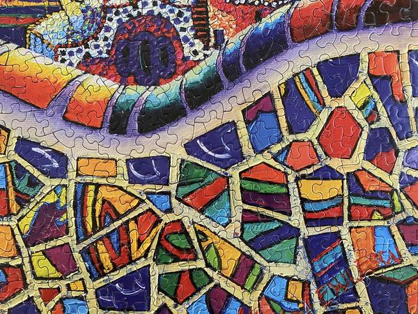 Magical Barcelona Night 1000 Piece Puzzle - Quick Ship - Puzzlicious.com