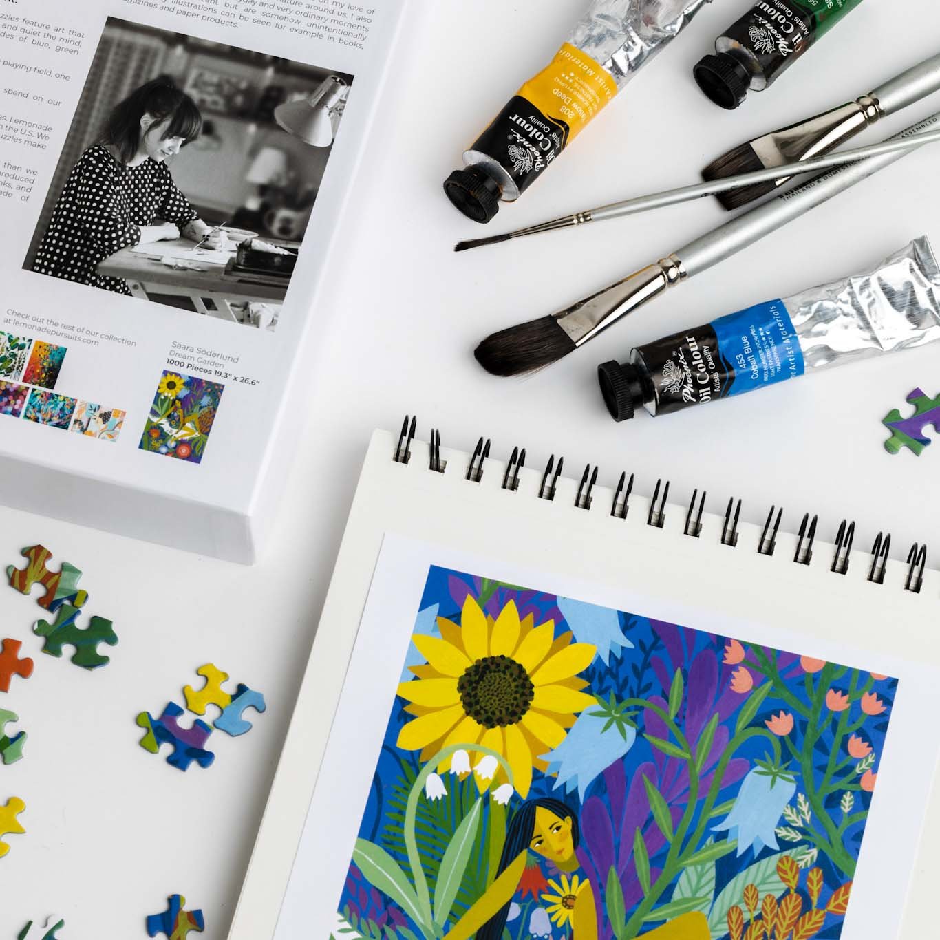 Dream Garden - 1000 Piece Puzzle - Quick Ship - Puzzlicious.com