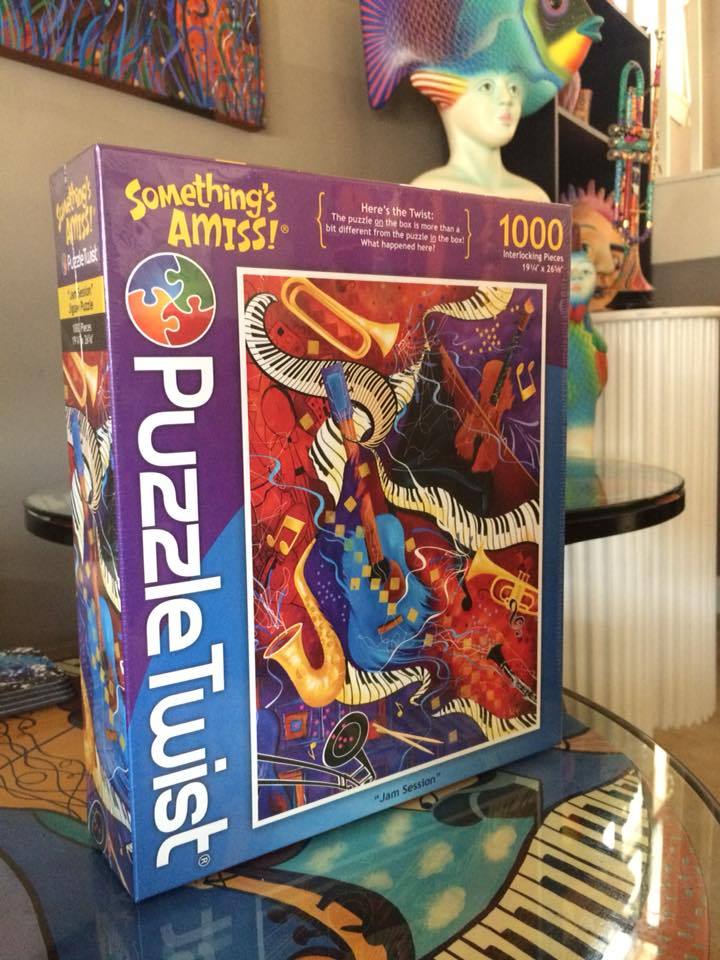 Jam Session 1000 Piece Puzzle Twist Jigsaw Puzzle - Quick Ship - Puzzlicious.com