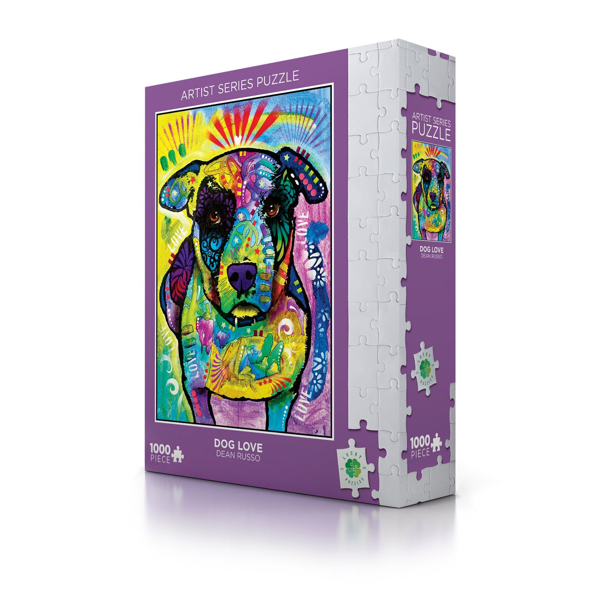 Dean Russo&#39;s Dog Love 1000 Piece Puzzle - Quick Ship - Puzzlicious.com