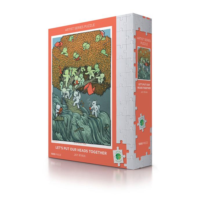 Let's Put Our Heads Together 1000 Piece Puzzle - Quick Ship - Puzzlicious.com
