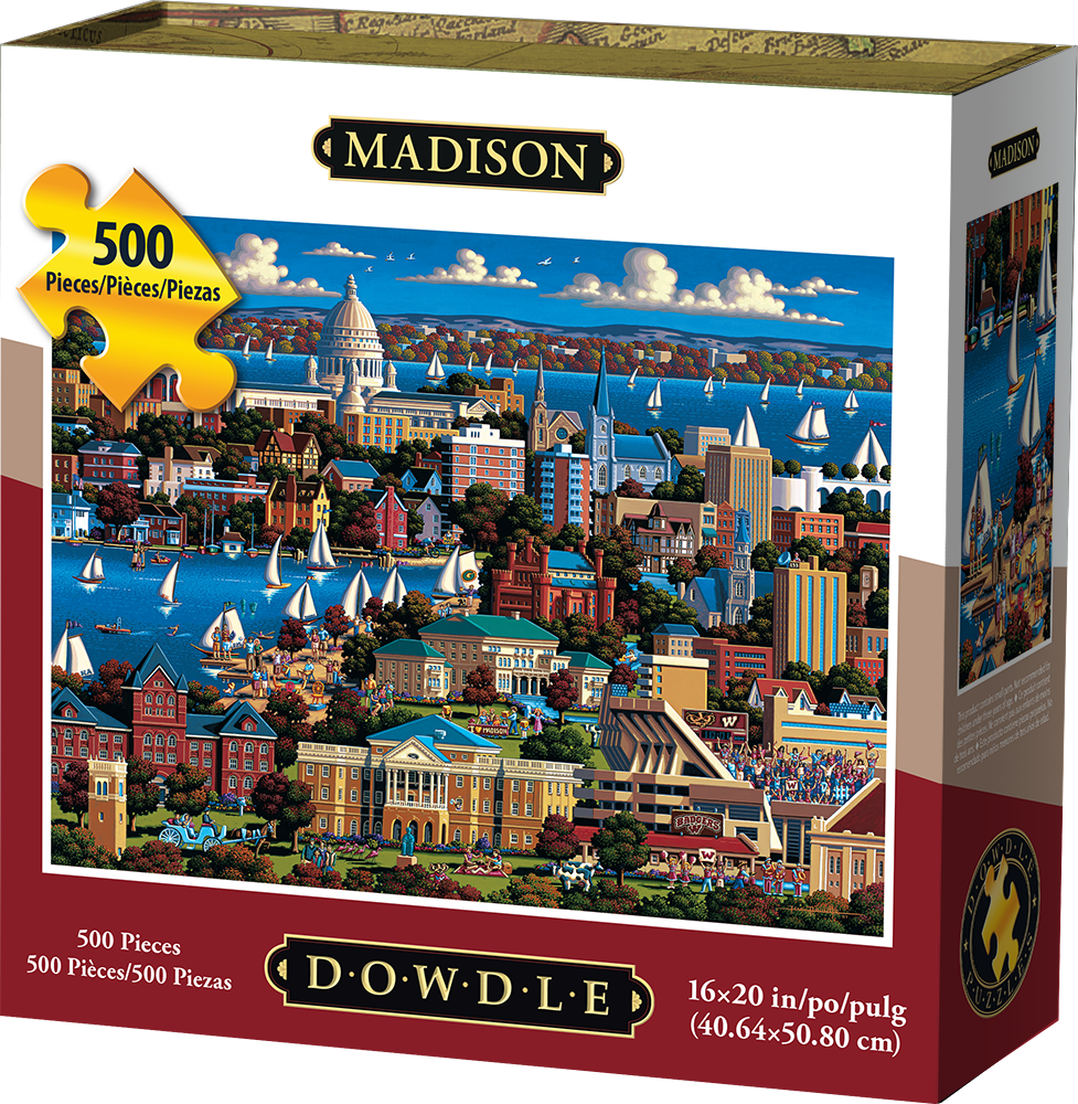 Madison 500 Piece Puzzle - Puzzlicious.com