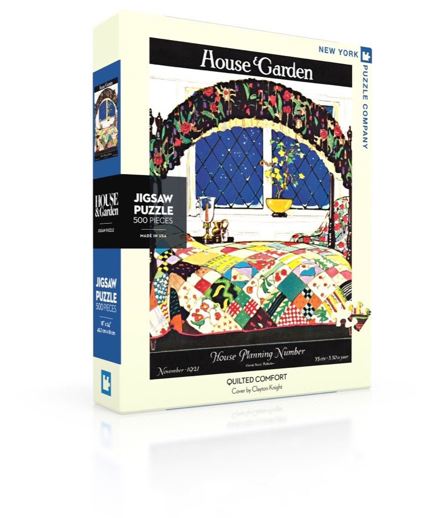 Quilted Comfort 500 Piece Puzzle - Quick Ship - Puzzlicious.com