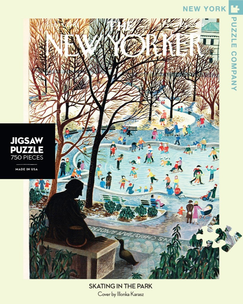 Skating in the Park 750 Piece Puzzle - Quick Ship - Puzzlicious.com