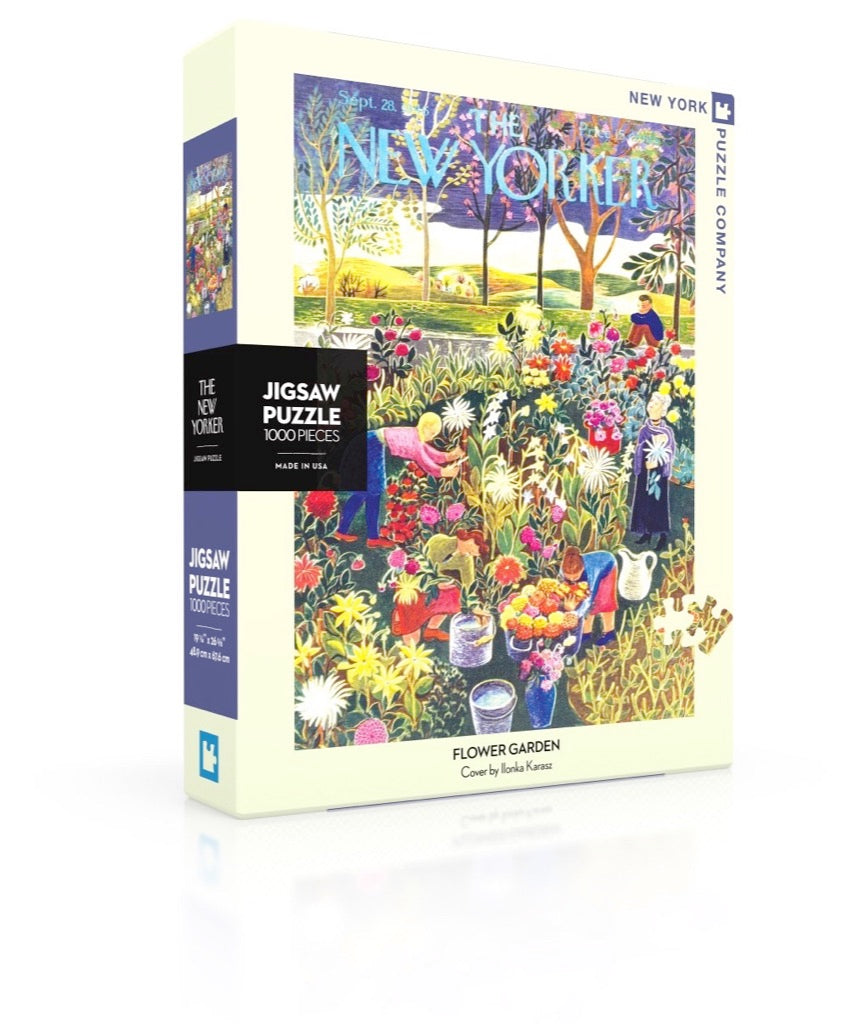 Flower Garden 1000 Piece Puzzle - Quick Ship - Puzzlicious.com