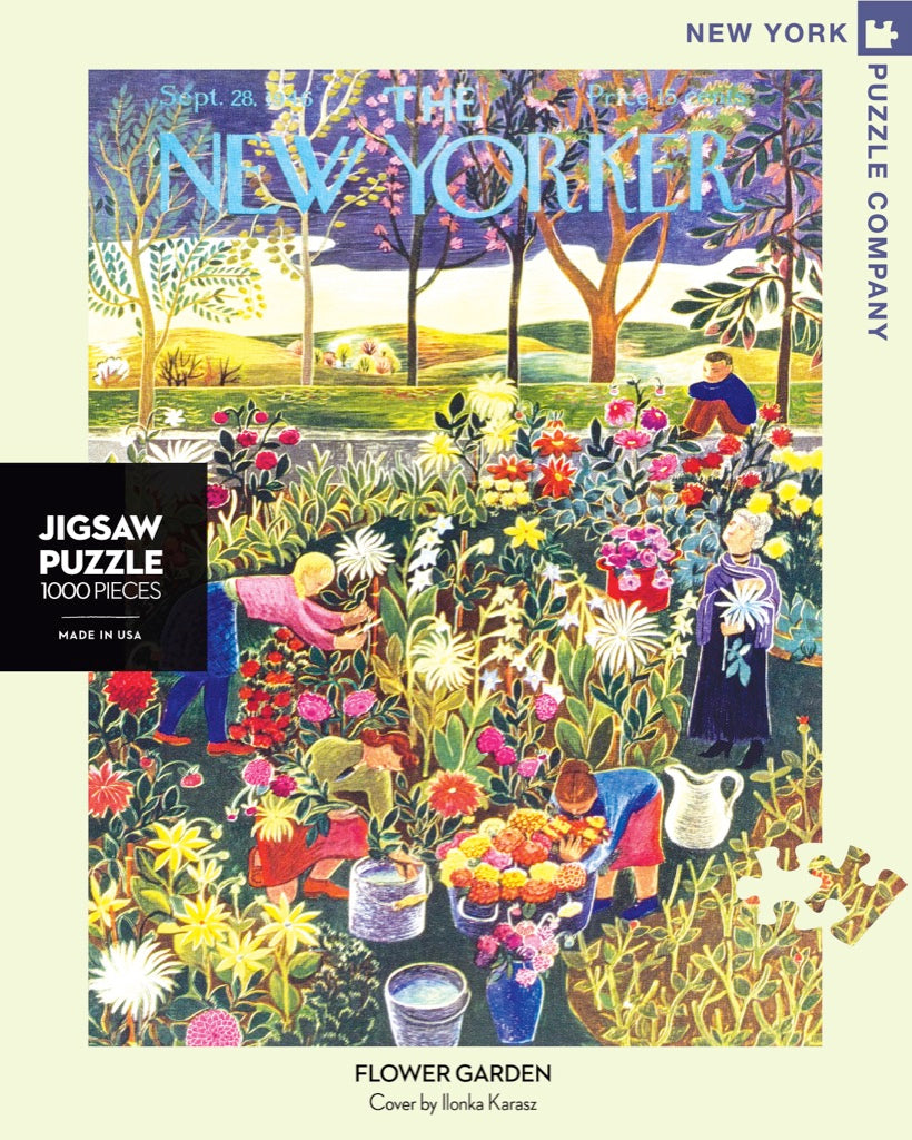Flower Garden 1000 Piece Puzzle - Quick Ship - Puzzlicious.com