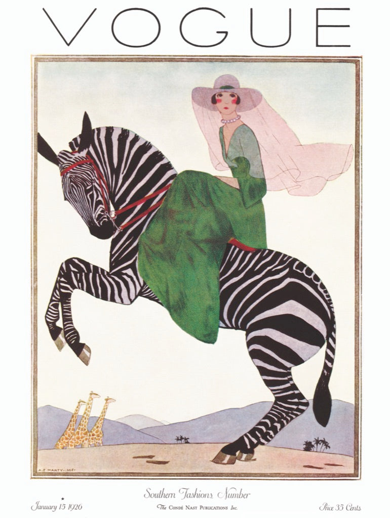 Lady on a Zebra 500 Piece Puzzle - Quick Ship - Puzzlicious.com