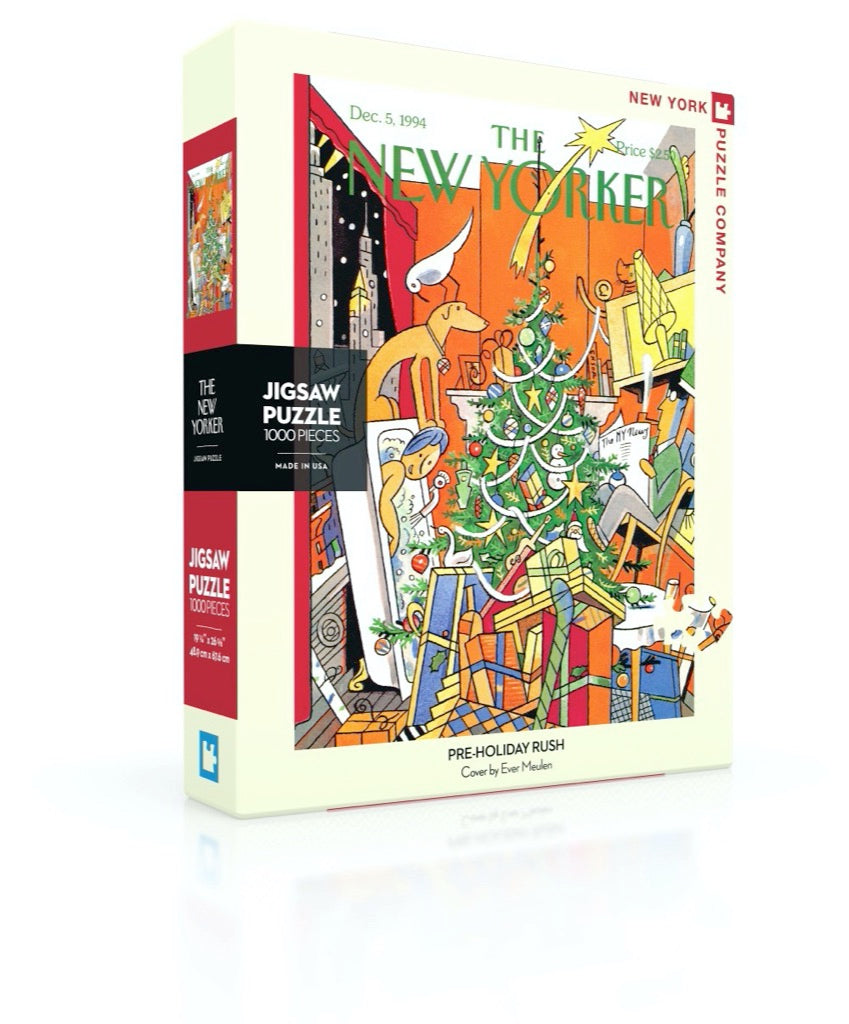 Pre-Holiday Rush 1000 Piece Puzzle - Puzzlicious.com