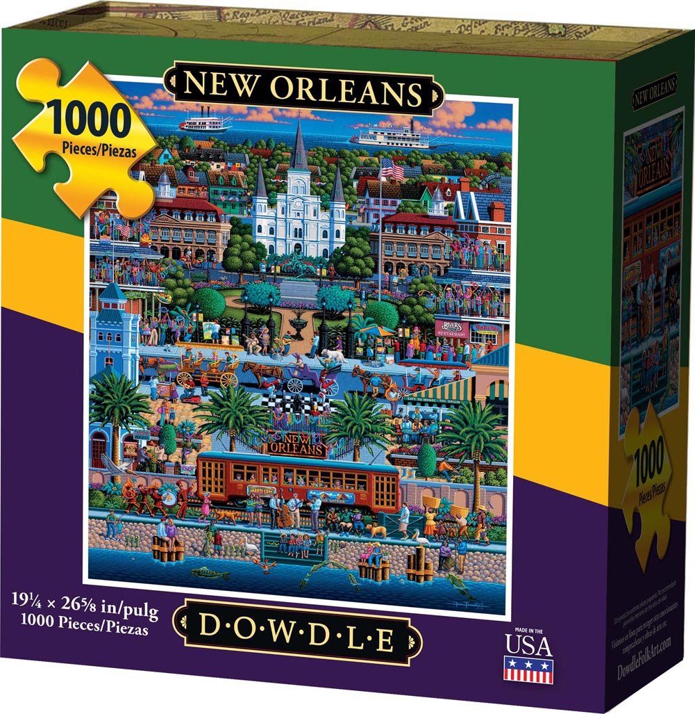 New Orleans 500 Piece Puzzle - Puzzlicious.com