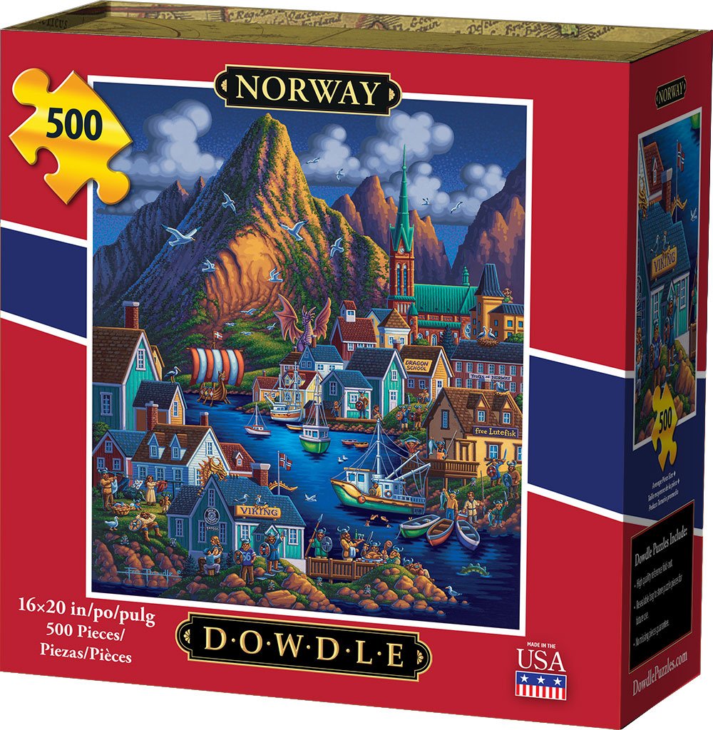 Norway 500 Piece Puzzle - Quick Ship