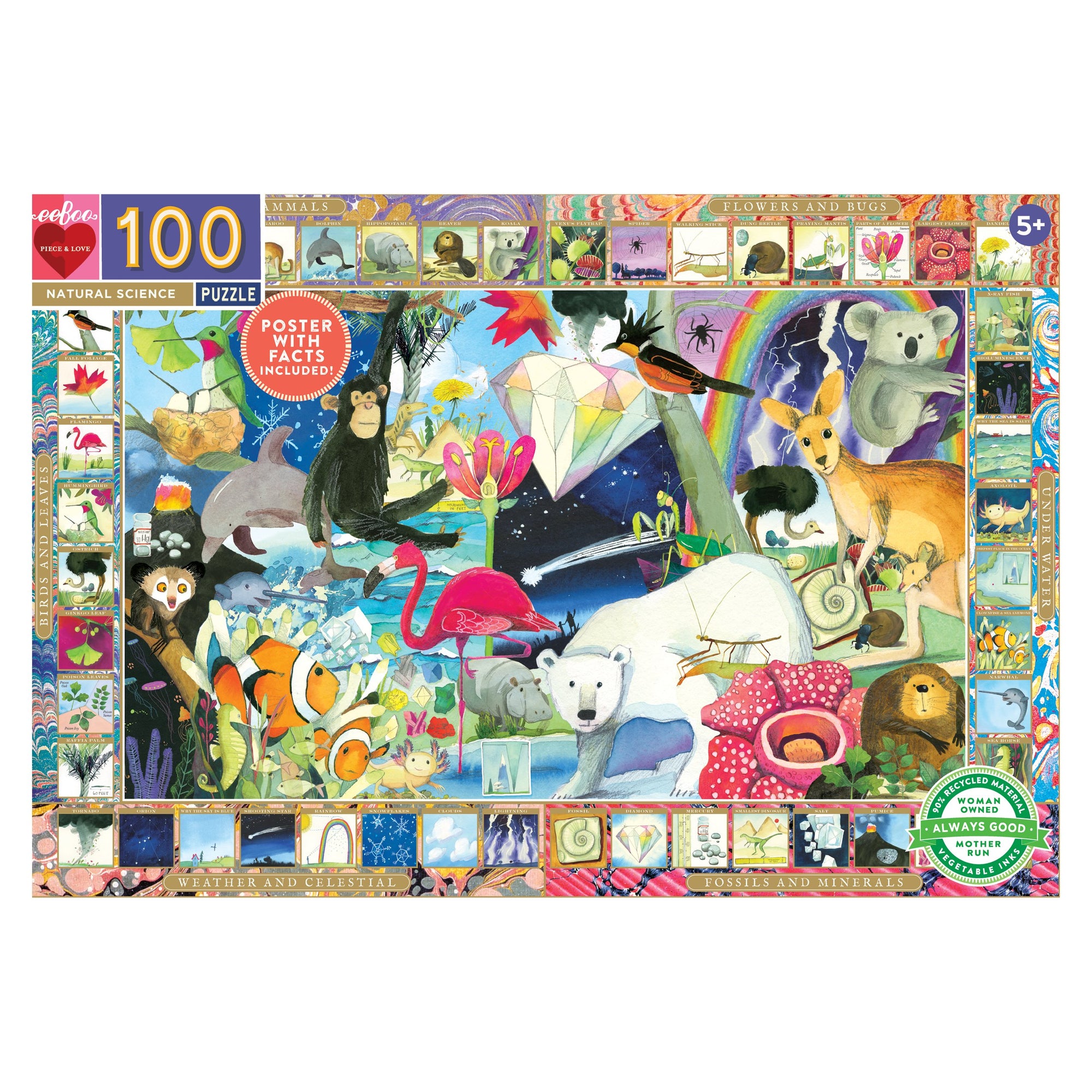 Natural Science 100 Piece Puzzle - Quick Ship - Puzzlicious.com