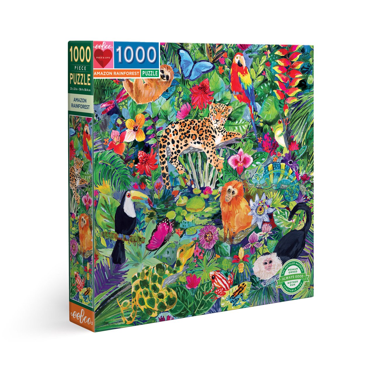 Amazon Rainforest 1000 Piece Puzzle - Quick Ship - Puzzlicious.com