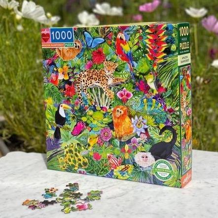Amazon Rainforest 1000 Piece Puzzle - Quick Ship - Puzzlicious.com