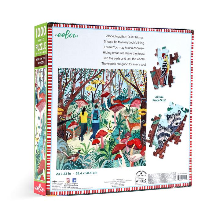 Hike in the Woods 1000 Piece Puzzle - Quick Ship - Puzzlicious.com