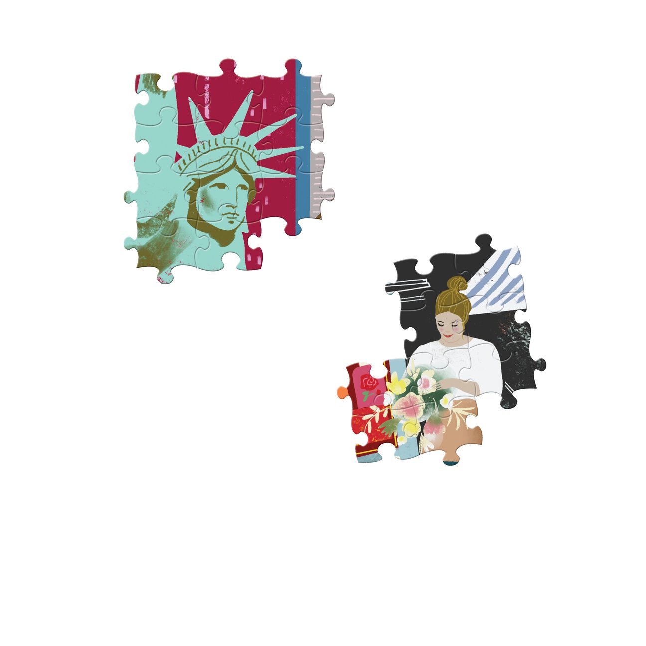 New York City Life 1000 Piece Puzzle - Quick Ship - Puzzlicious.com