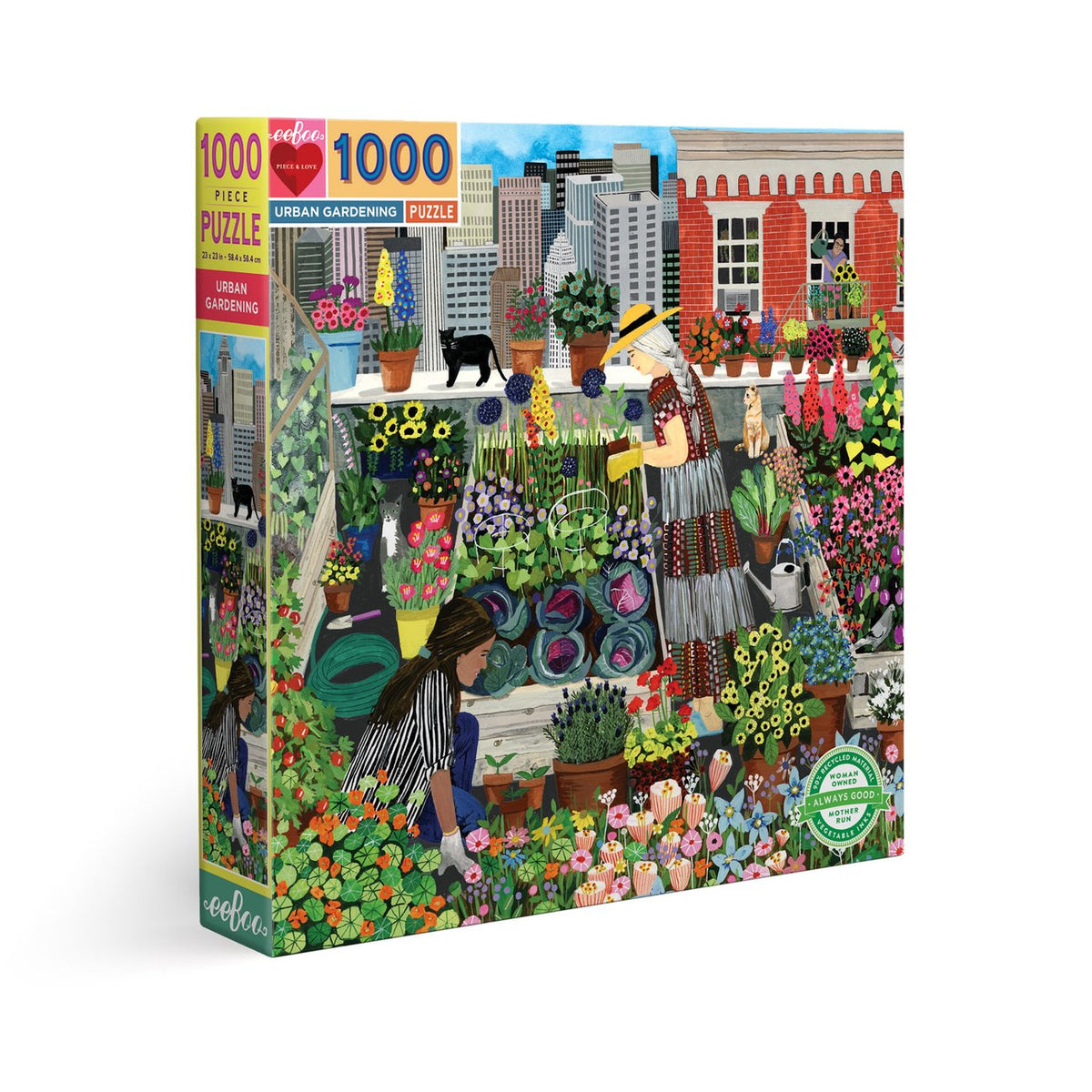 Urban Gardening 1000 Piece Puzzle - Quick Ship - Puzzlicious.com