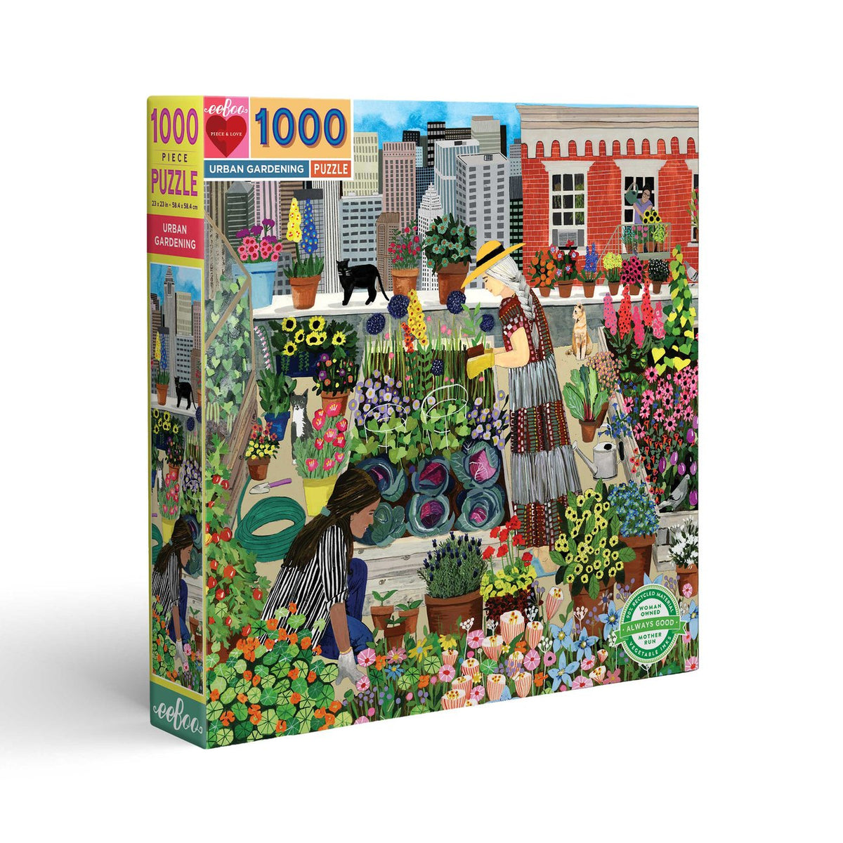 Urban Gardening 1000 Piece Puzzle - Quick Ship - Puzzlicious.com