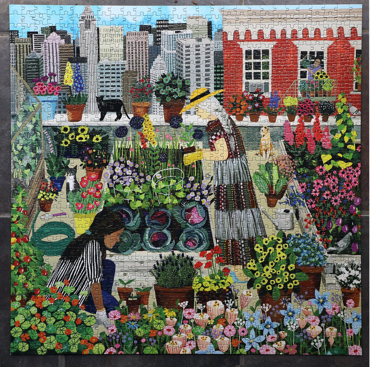 Urban Gardening 1000 Piece Puzzle - Quick Ship - Puzzlicious.com