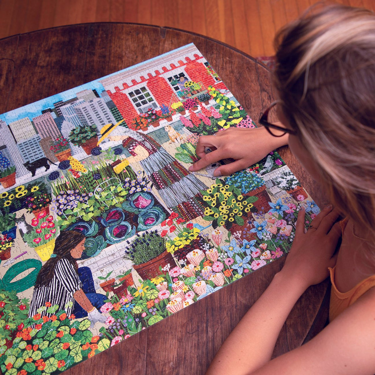 Urban Gardening 1000 Piece Puzzle - Quick Ship - Puzzlicious.com