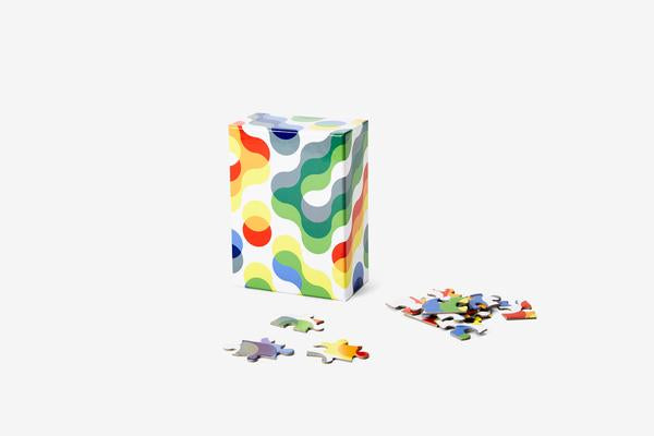 Dusen Dusen Pattern Puzzle - Small Arc 100 Piece Puzzle - Puzzlicious.com