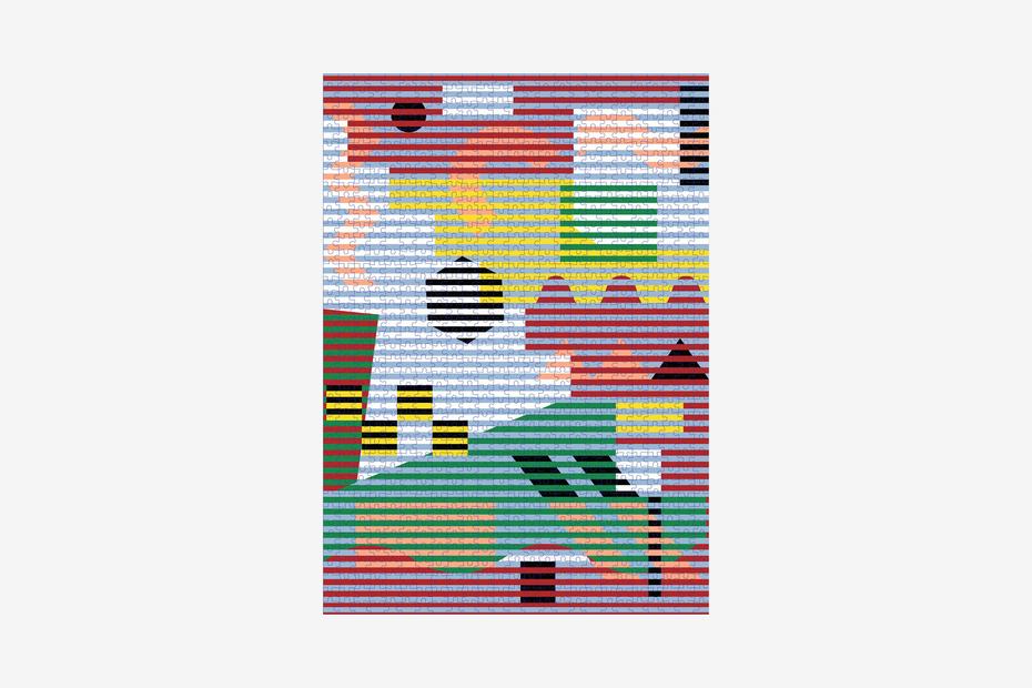 Dusen Dusen Pattern Puzzle - Lenticular 1000 Piece Puzzle - Quick Ship - Puzzlicious.com