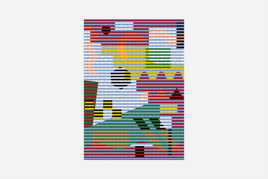 Dusen Dusen Pattern Puzzle - Lenticular 1000 Piece Puzzle - Quick Ship - Puzzlicious.com