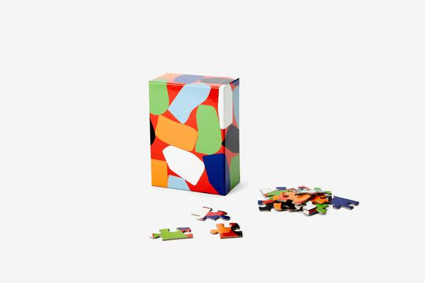 Dusen Dusen Pattern Puzzle - Small Stack 100 Piece Puzzle - Puzzlicious.com