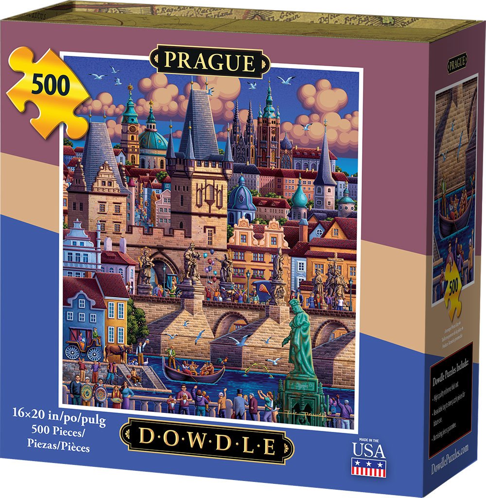 Prague 500 Piece Puzzle - Quick Ship