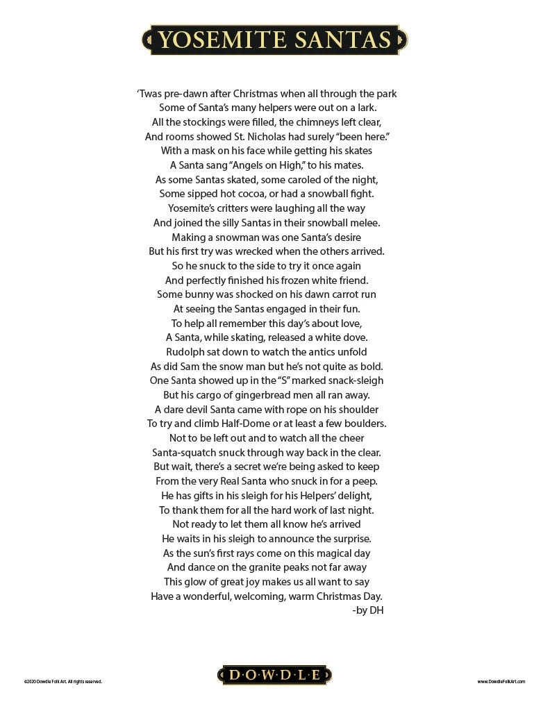 Yosemite Santas 500 Piece Puzzle - Puzzlicious.com