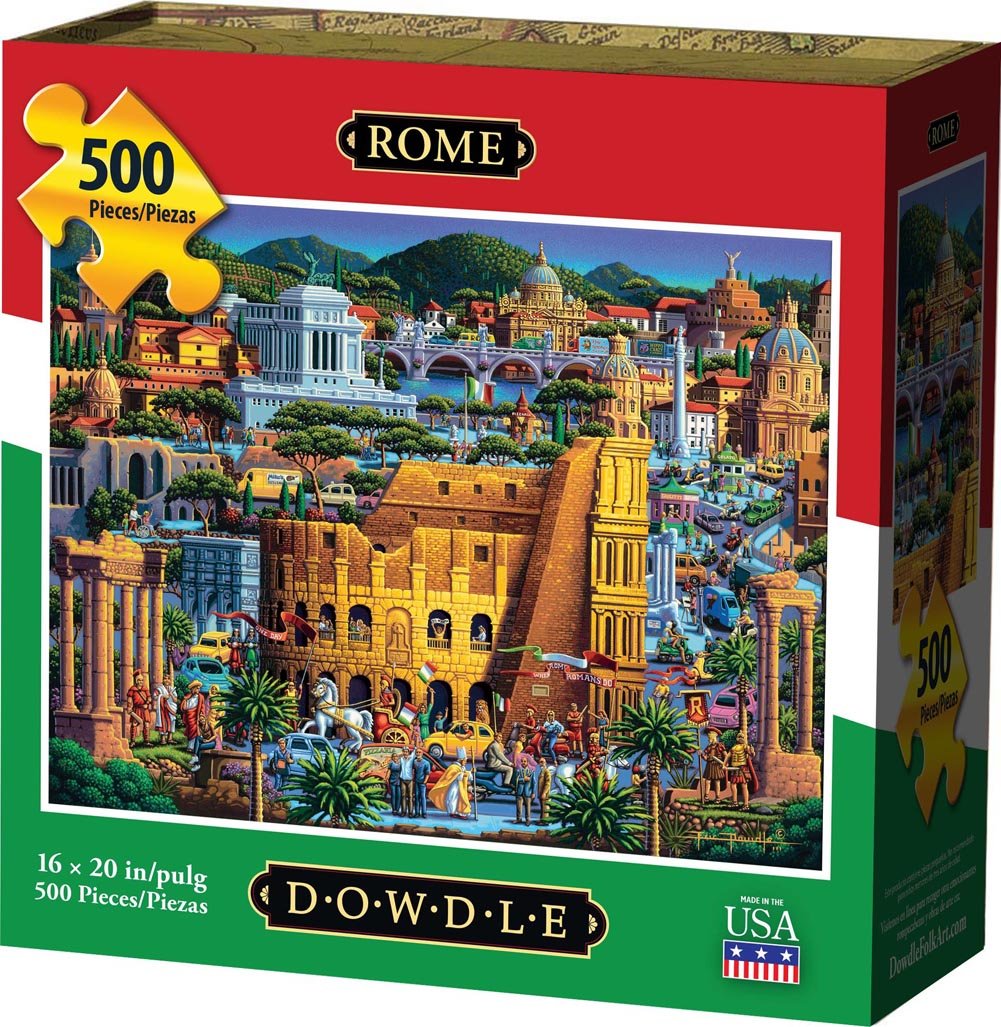 Rome 500 Piece Puzzle - Quick Ship - Puzzlicious.com