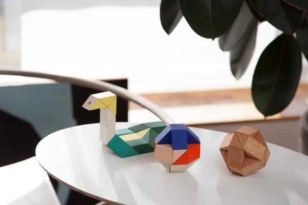 Areaware snake blocks 2025