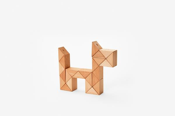 Snake Block - Medium - Puzzlicious.com