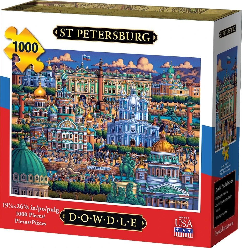 St. Petersburg 1000 Piece Puzzle - Quick Ship - Puzzlicious.com