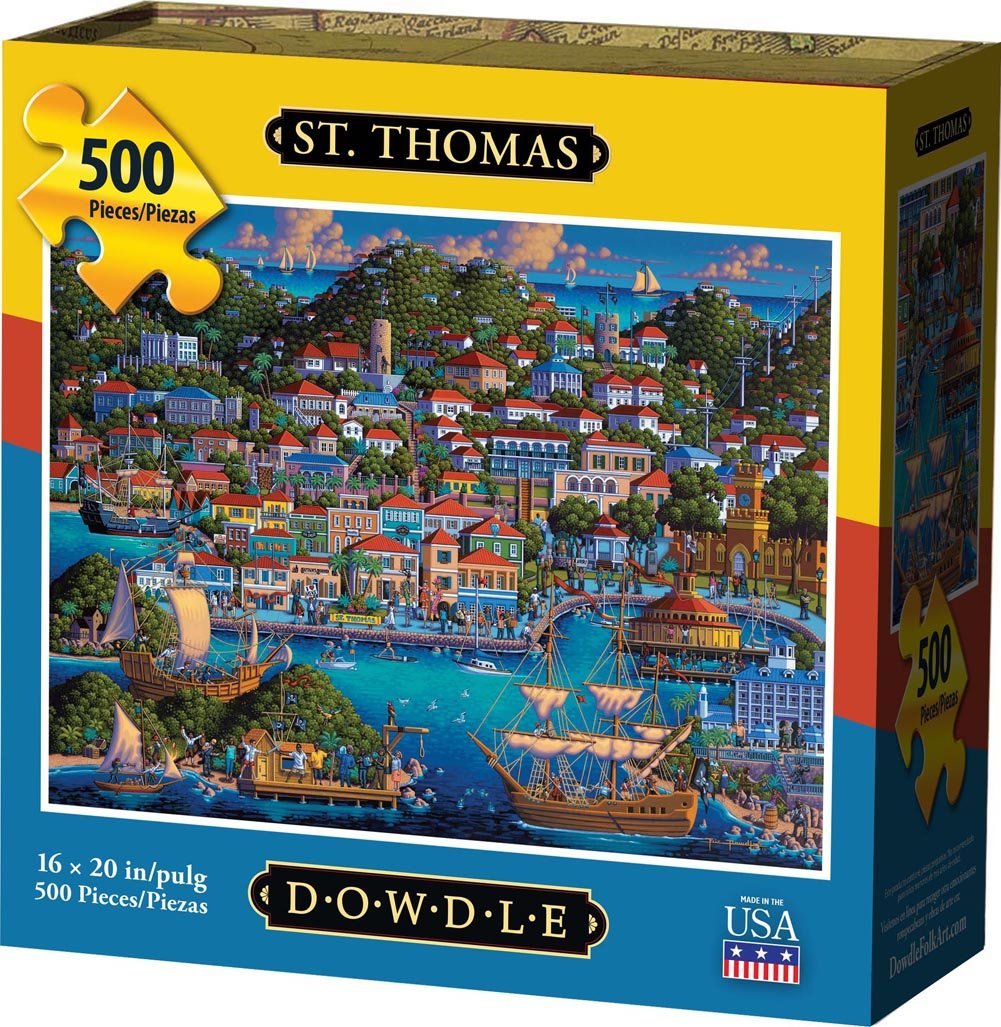 St. Thomas 500 Piece Puzzle - Quick Ship - Puzzlicious.com