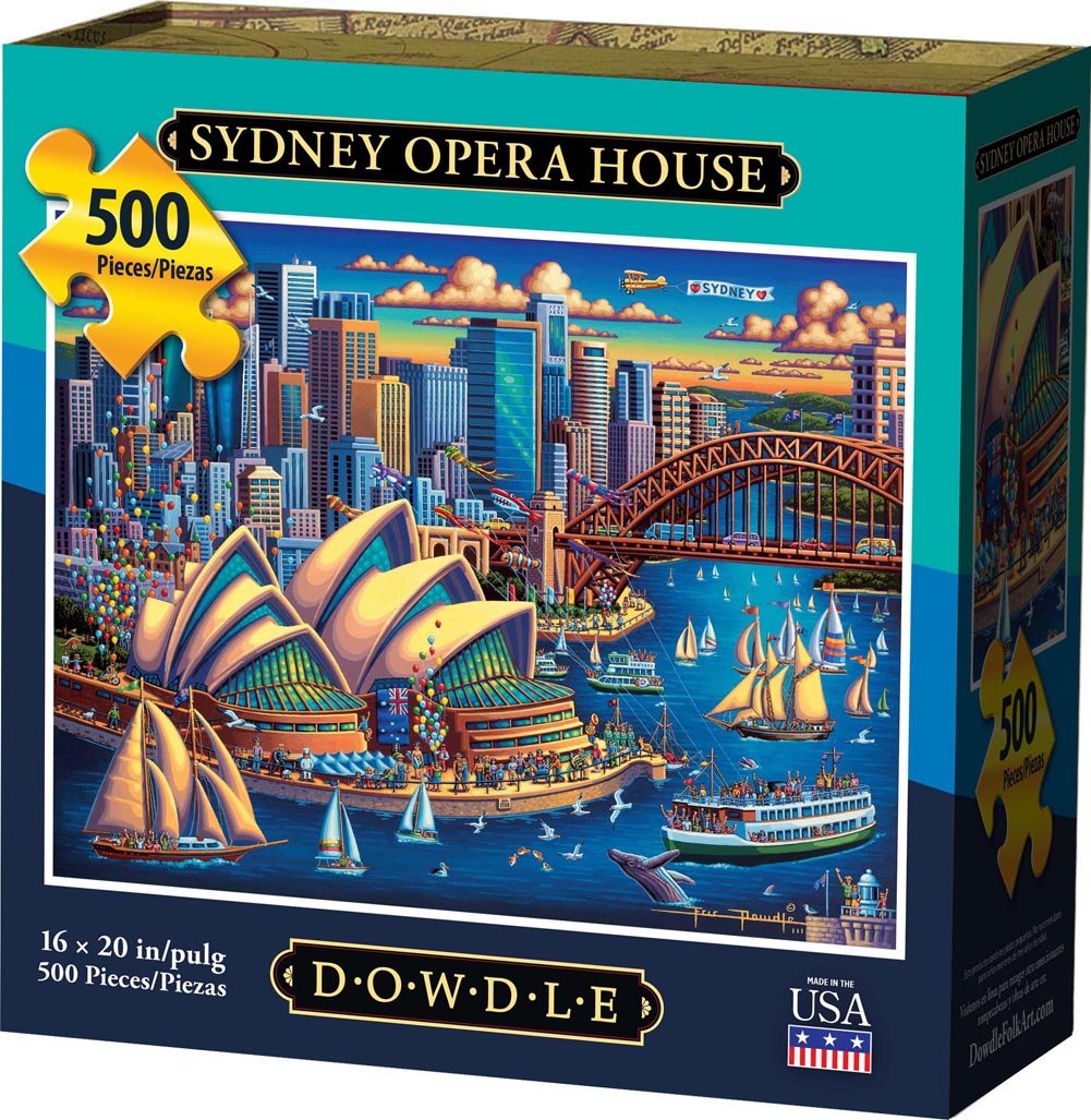 Sydney Opera House 500 Piece Puzzle - Quick Ship