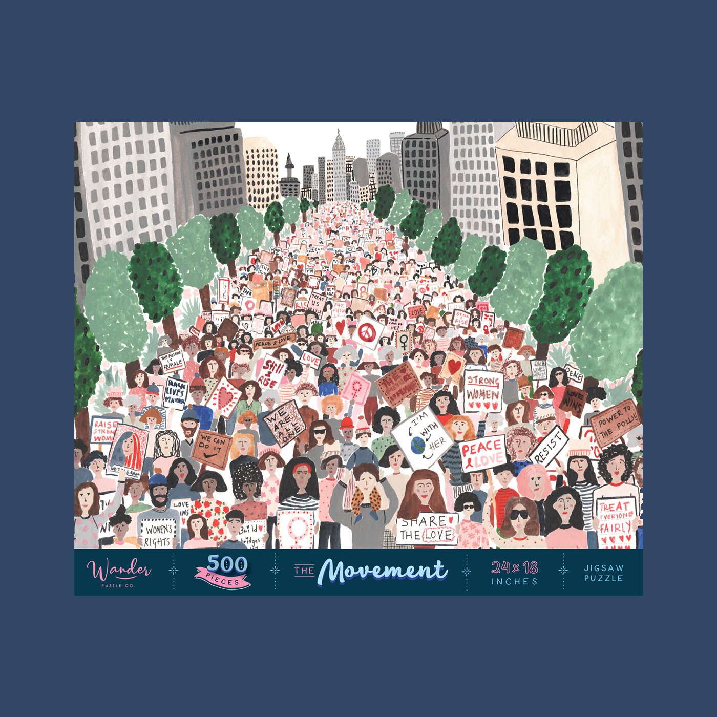 The Movement - 500 Piece Puzzle - Quick Ship - Puzzlicious.com