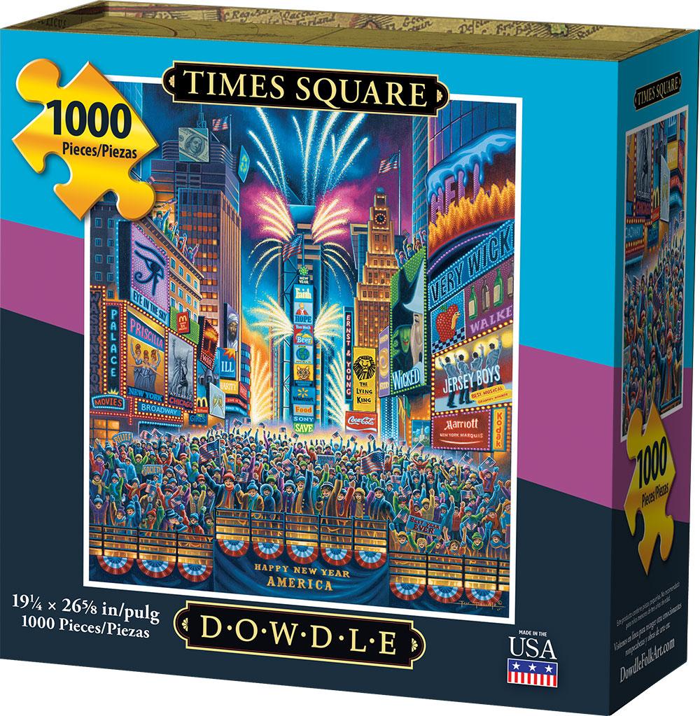 Times Square 1000 Piece Puzzle - Quick Ship - Puzzlicious.com