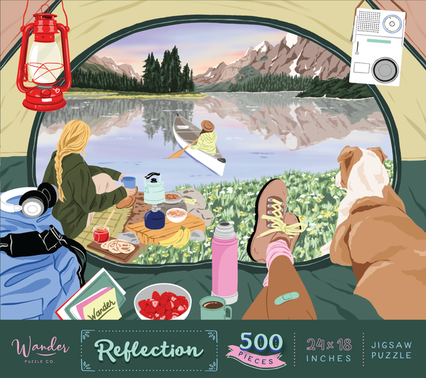 Reflection - 500 Piece Puzzle - Quick Ship - Puzzlicious.com