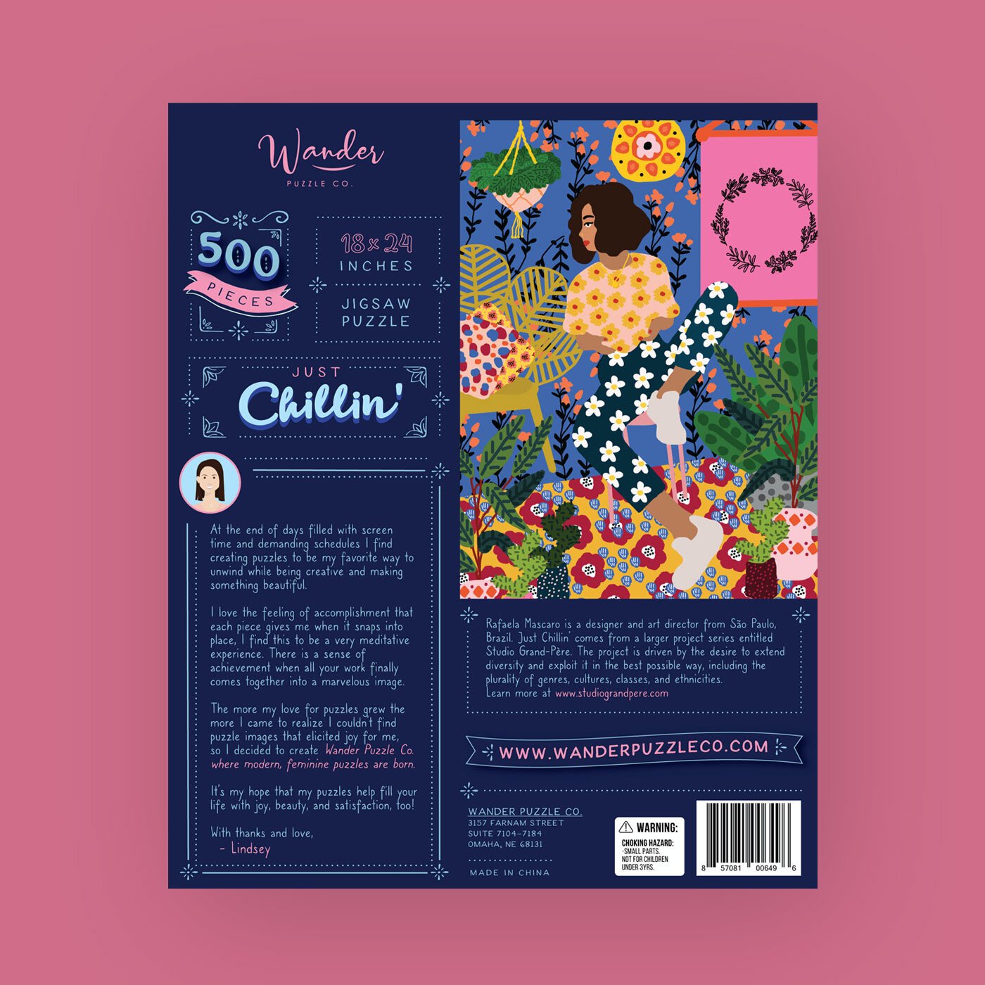 Just Chillin' - 500 Piece Puzzle - Quick Ship - Puzzlicious.com